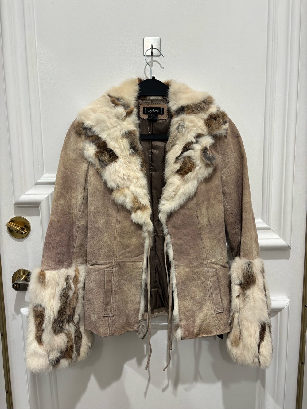 Vintage Bebe Penny Lane Suede Jacket